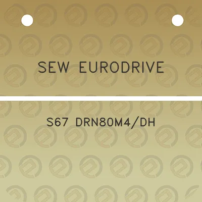 sew-eurodrive-s67-drn80m4dh