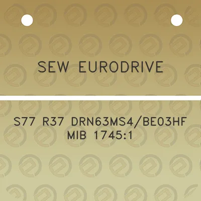 sew-eurodrive-s77-r37-drn63ms4be03hf-mib-17451