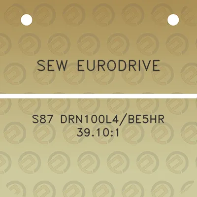 sew-eurodrive-s87-drn100l4be5hr-39101