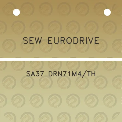 sew-eurodrive-sa37-drn71m4th