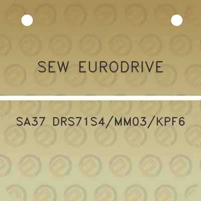 sew-eurodrive-sa37-drs71s4mm03kpf6