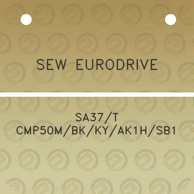 sew-eurodrive-sa37t-cmp50mbkkyak1hsb1