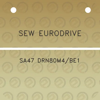 sew-eurodrive-sa47-drn80m4be1