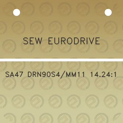 sew-eurodrive-sa47-drn90s4mm11-14241