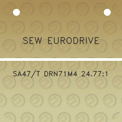 sew-eurodrive-sa47t-drn71m4-24771