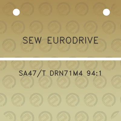 sew-eurodrive-sa47t-drn71m4-941