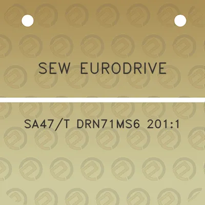 sew-eurodrive-sa47t-drn71ms6-2011