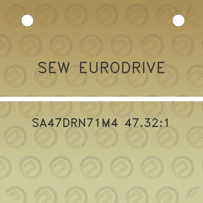 sew-eurodrive-sa47drn71m4-47321