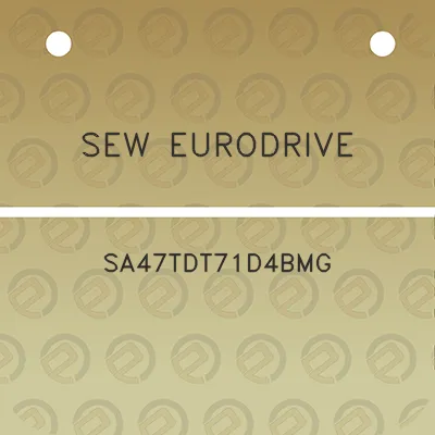 sew-eurodrive-sa47tdt71d4bmg