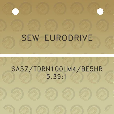 sew-eurodrive-sa57tdrn100lm4be5hr-5391