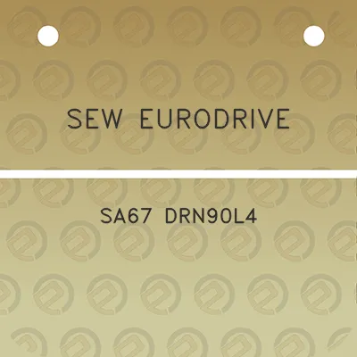 sew-eurodrive-sa67-drn90l4