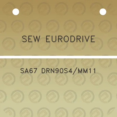 sew-eurodrive-sa67-drn90s4mm11