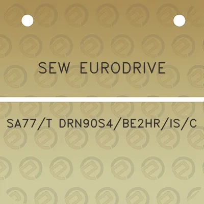 sew-eurodrive-sa77t-drn90s4be2hrisc