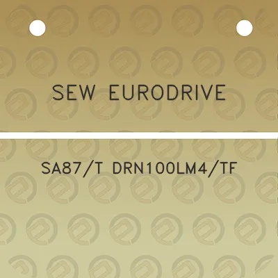 sew-eurodrive-sa87t-drn100lm4tf