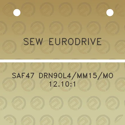 sew-eurodrive-saf47-drn90l4mm15mo-12101