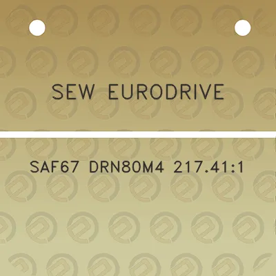 sew-eurodrive-saf67-drn80m4-217411