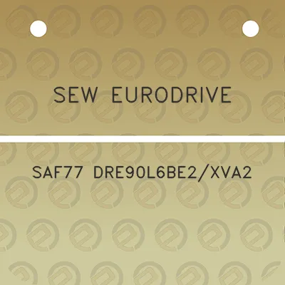 sew-eurodrive-saf77-dre90l6be2xva2