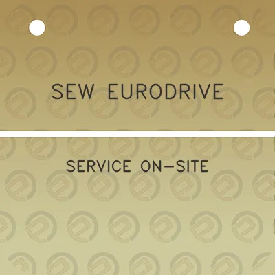 sew-eurodrive-service-on-site