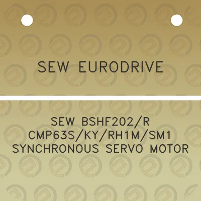 sew-eurodrive-sew-bshf202r-cmp63skyrh1msm1-synchronous-servo-motor