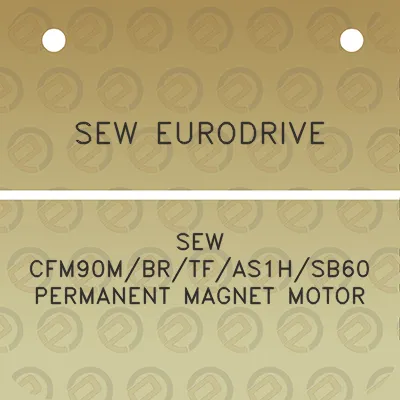 sew-eurodrive-sew-cfm90mbrtfas1hsb60-permanent-magnet-motor