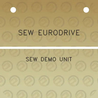 sew-eurodrive-sew-demo-unit