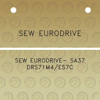 sew-eurodrive-sew-eurodrive-sa37-drs71m4es7c