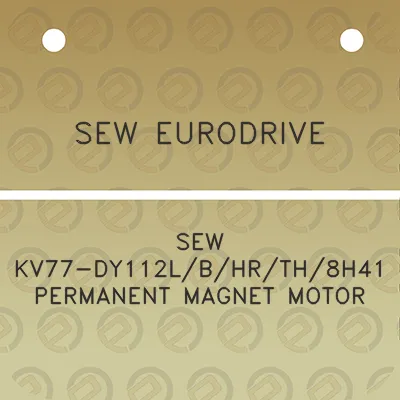 sew-eurodrive-sew-kv77-dy112lbhrth8h41-permanent-magnet-motor