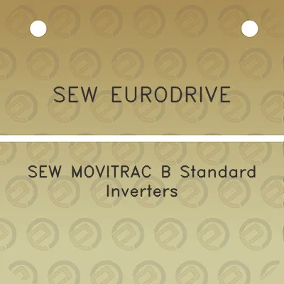 sew-eurodrive-sew-movitrac-b-standard-inverters