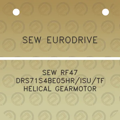 sew-eurodrive-sew-rf47-drs71s4be05hrisutf-helical-gearmotor