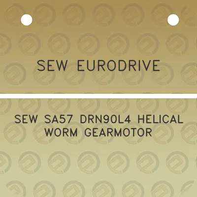 sew-eurodrive-sew-sa57-drn90l4-helical-worm-gearmotor