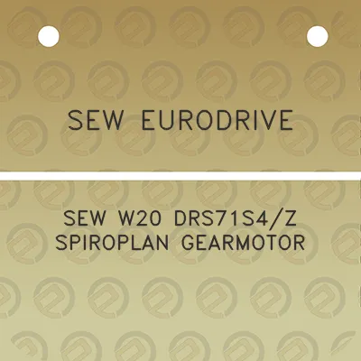 sew-eurodrive-sew-w20-drs71s4z-spiroplan-gearmotor