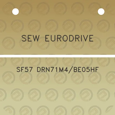 sew-eurodrive-sf57-drn71m4be05hf