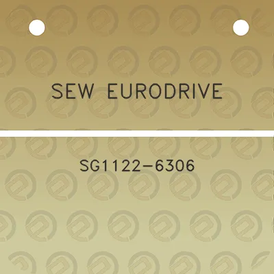 sew-eurodrive-sg1122-6306