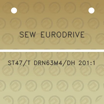 sew-eurodrive-st47t-drn63m4dh-2011