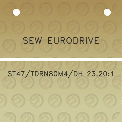 sew-eurodrive-st47tdrn80m4dh-23201