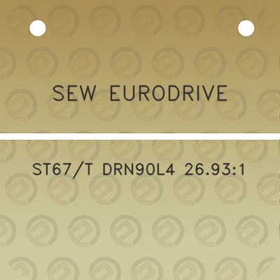 sew-eurodrive-st67t-drn90l4-26931