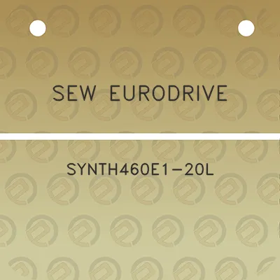 sew-eurodrive-synth460e1-20l