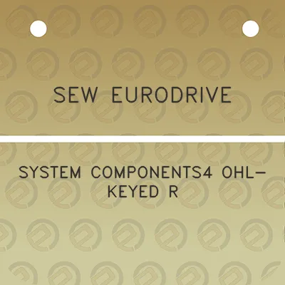 sew-eurodrive-system-components4-ohl-keyed-r