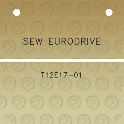 sew-eurodrive-t12e17-01