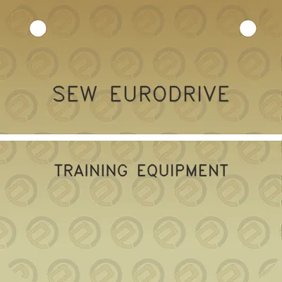 sew-eurodrive-training-equipment