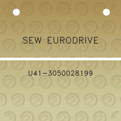 sew-eurodrive-u41-3050028199