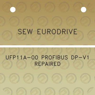 sew-eurodrive-ufp11a-00-profibus-dp-v1-repaired