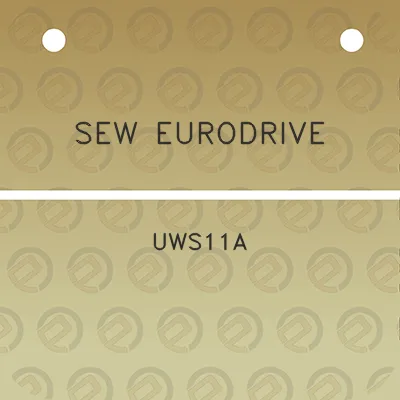 sew-eurodrive-uws11a