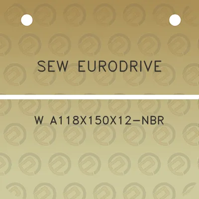 sew-eurodrive-w-a118x150x12-nbr