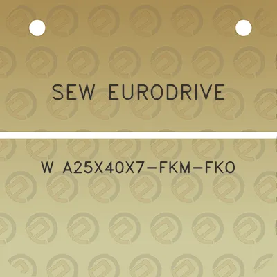 sew-eurodrive-w-a25x40x7-fkm-fko