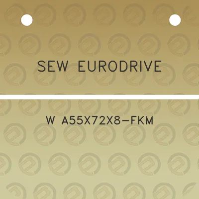 sew-eurodrive-w-a55x72x8-fkm