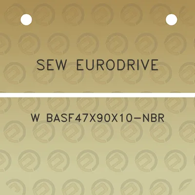 sew-eurodrive-w-basf47x90x10-nbr