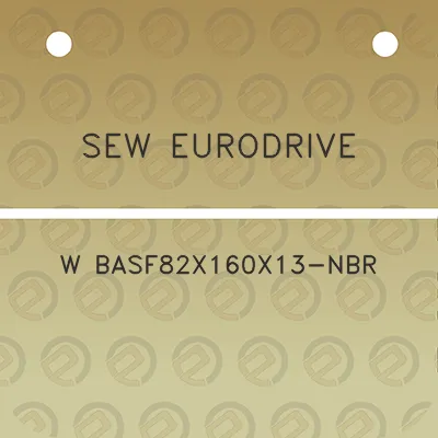 sew-eurodrive-w-basf82x160x13-nbr