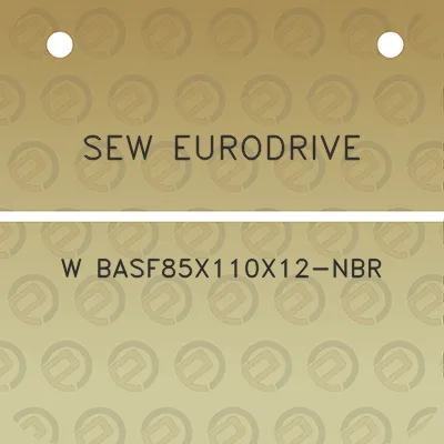 sew-eurodrive-w-basf85x110x12-nbr