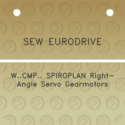 sew-eurodrive-wcmp-spiroplan-right-angle-servo-gearmotors